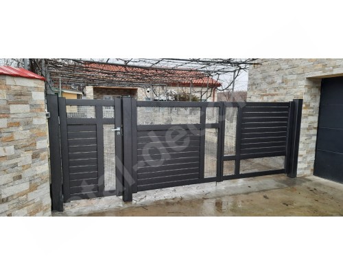 Foto Poarta fier forjat K2 - Chisinau, Moldova