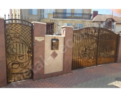 Foto Poarta din fier forjat K13 - Chisinau, Moldova