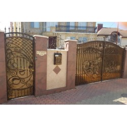 Foto Poarta din fier forjat K13 - Chisinau, Moldova