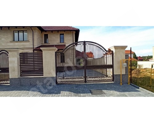 Фото Кованые ворота K16 - Кишинев, Молдова