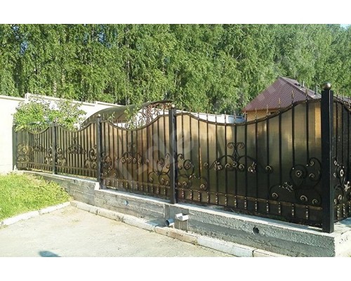 Фото Кованый забор K1 - Кишинев, Молдова