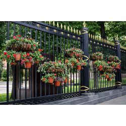 Фото Кованый забор K4 - Кишинев, Молдова