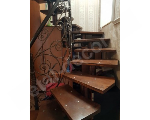 Фото Кованые лестницы в доме K4 - Кишинев, Молдова