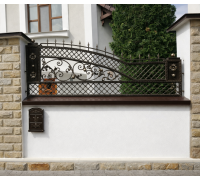 Panou gard metalic clasic decorativ K8