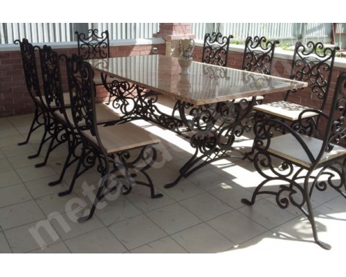 Foto Mobilier gradina din fier forjat K8 - Chisinau, Moldova