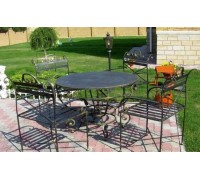 Mobilier gradina din fier forjat K12