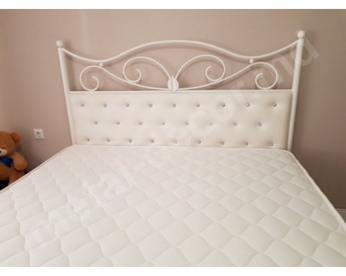 Фото Кованая кровать с мягким изголовьем K7 - Кишинев, Молдова