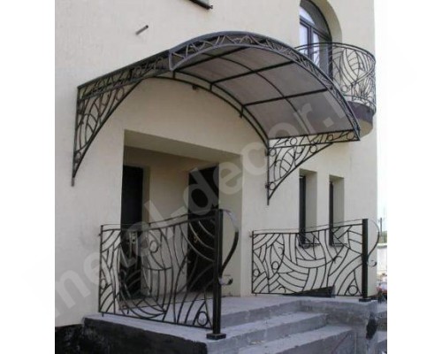 Фото Кованый козырек над крыльцом K7 - Кишинев, Молдова