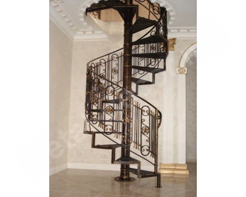 Фото Кованая винтовая лестница К7 - Кишинев, Молдова