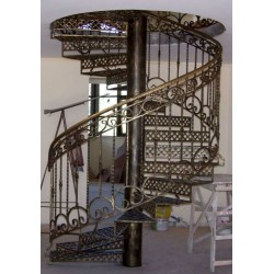 Фото Кованая винтовая лестница К8 - Кишинев, Молдова