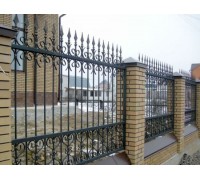 Железный забор К11