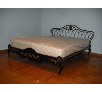 Кованая кровать в классическом стиле К14