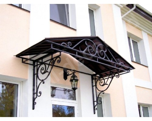 Фото Кованый козырек  над дверью K12 - Кишинев, Молдова