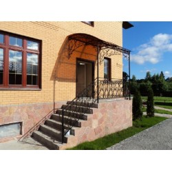 Фото Кованый козырек над входом K26 - Кишинев, Молдова