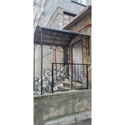 Фото Кованый козырек для крыльца K34 - Кишинев, Молдова