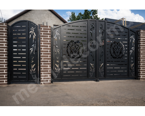 Фото Ворота со встроенной калиткой K23 - Кишинев, Молдова