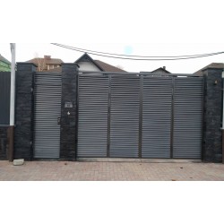 Foto Porta din fier forjat cu poarta mica inclusa K24 - Chisinau, Moldova