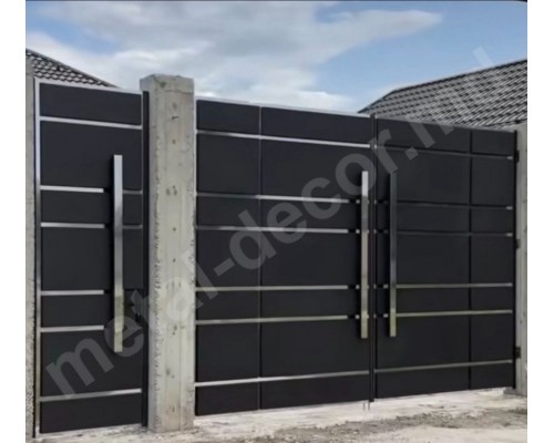 Foto Poarta metalică MODERNIS K27 - Chisinau, Moldova