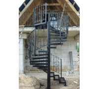 Scara fier forjat exterior K12