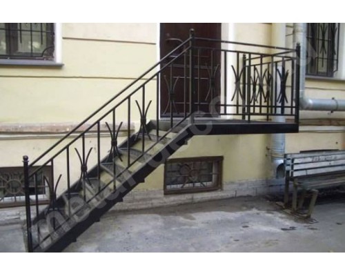Фото Кованые лестницы на улице K14 - Кишинев, Молдова