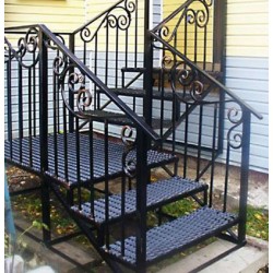 Фото Кованые лестницы на улице K15 - Кишинев, Молдова