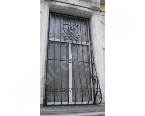Фото Кованая решетка на окно K8 - Кишинев, Молдова