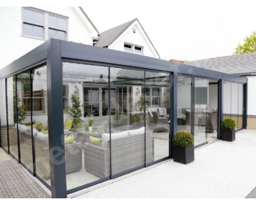 Foto Veranda din sticla K2 - Chisinau, Moldova