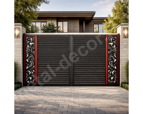 Foto Poarta din fier forjat K31 - Chisinau, Moldova