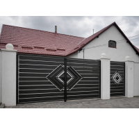 Современные металлические ворота K32