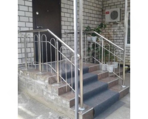 Foto Balustrada din inox scara exterioara K6 - Chisinau, Moldova
