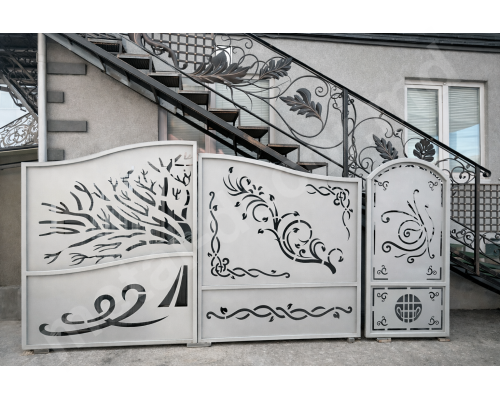 Фото Металлические ворота К33 - Кишинев, Молдова