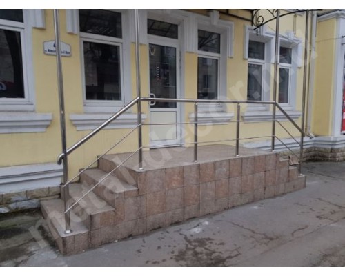 Foto Balustrada din inox scara exterioara K10 - Chisinau, Moldova