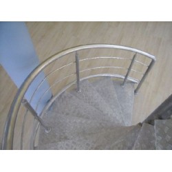 Foto Balustrada din inox scara interioara K12 - Chisinau, Moldova