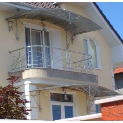 Foto Balustrade din  inox pentru  balcon K13 - Chisinau, Moldova