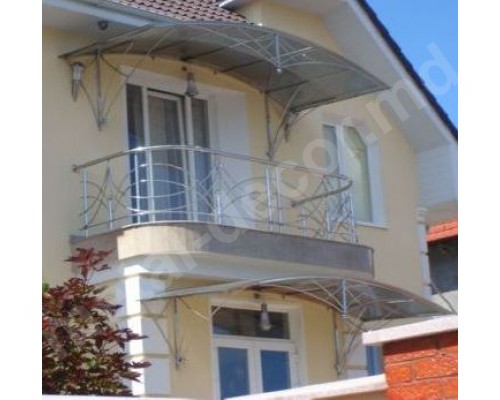 Foto Balustrade din  inox pentru  balcon K13 - Chisinau, Moldova