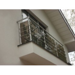 Foto Balustrade din inox pentru balcon K16 - Chisinau, Moldova