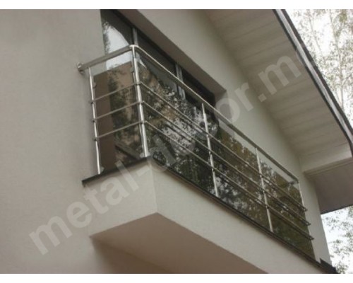 Foto Balustrade din inox pentru balcon K16 - Chisinau, Moldova