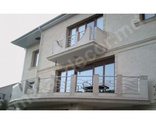 Foto Balustrade din inox pentru balcon K18 - Chisinau, Moldova