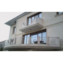 Foto Balustrade din inox pentru balcon K18 - Chisinau, Moldova