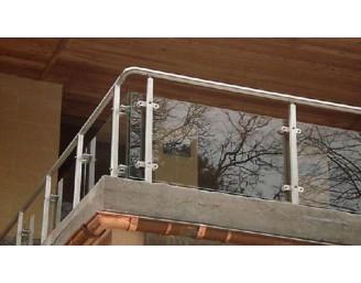 Перила из нержавеющей стали для балкона K19
