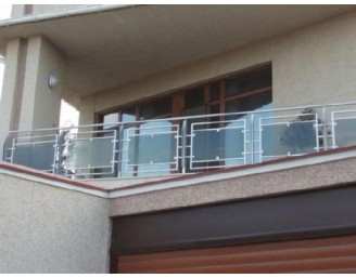 Перила из нержавеющей стали для балкона K20