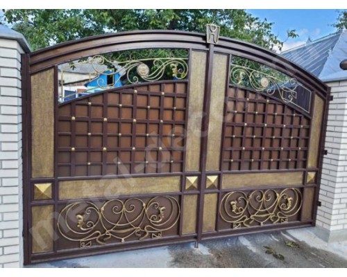 Foto Poarta din fier forjat K41 - Chisinau, Moldova