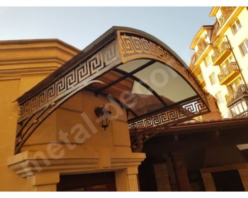 Foto Copertina din fier forjat usa intrare K36 - Chisinau, Moldova