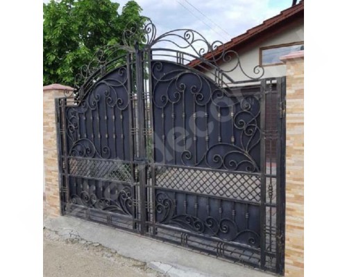 Фото Кованые распашные ворота  K42 - Кишинев, Молдова