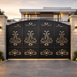 Foto Poarta din fier forjat K47 - Chisinau, Moldova