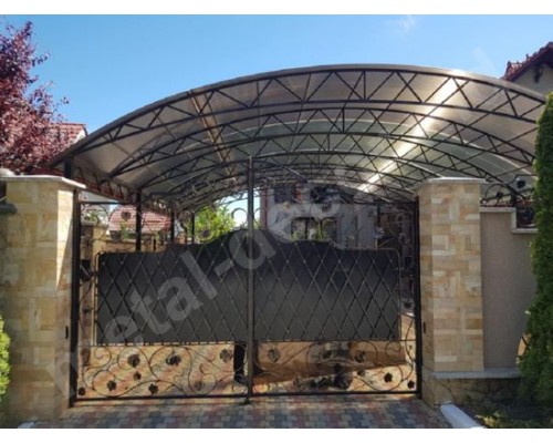 Foto Poarta din fier forjat K47 - Chisinau, Moldova