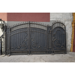Foto Poarta din fier forjat K48 - Chisinau, Moldova