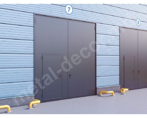 Фото Распашные гаражные ворота K7 - Кишинев, Молдова