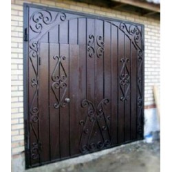 Фото Гаражные ворота с элементами ковки K8 - Кишинев, Молдова