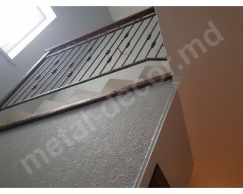 Фото Кованые перила для  внутренней лестницы  K39 - Кишинев, Молдова